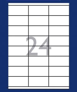 Etiketten 24 per vel