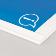 Thermische bindmappen wit 3mm