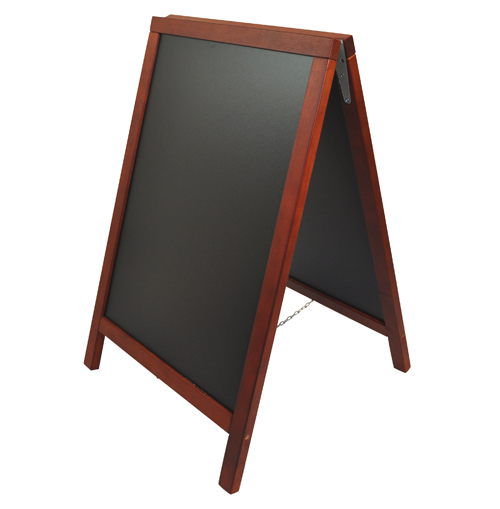 Krijtbord dubbelzijdig