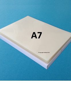 2x 250µ  80x111mm (A7) Lamineer hoesjes