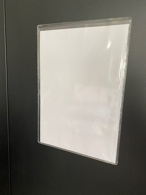 A5 zelfklevende insteekhoes pk100 lange zijde - Afbeelding 4